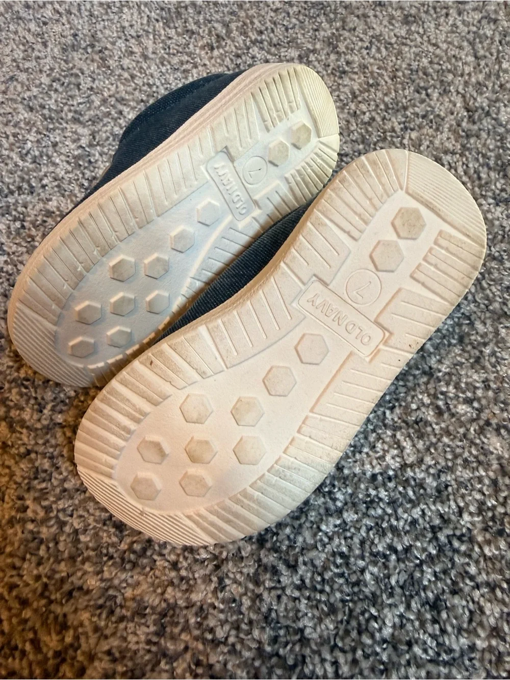 Old Navy Toddler Navy and Brown Casual Sneakers